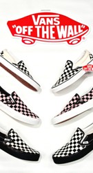 Vans Slip On - Checkor Blk White $129.99
Vans Slip On - Checkor Pink $129.99
Vans Slip On - White Black $119.99