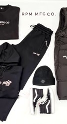 RPM - Heavy Weight L/S $79.99
RPM - Script Hoodie $109.99
RPM - Tracky Pant Wide Leg $109.99
RPM - Rib Beanie $39.99
RPM - Explorer Vest $169.99