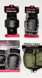 Protec - Elbow Pads $59.99
Protec - Knee Pads $69.99
Protec - Elbow Knee Set $119.99
Protec - Protective Set Youth $119.99
